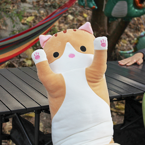 모찌 모찌 귀여운 고양이 바디필로우 130cm